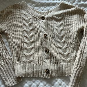 Cropped Cardigan